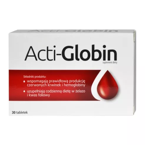 Acti-Globin, 30 tabletek.