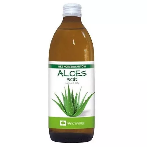 Aloes - SOK z aloesu, 1000 ml.(AlterMedica)