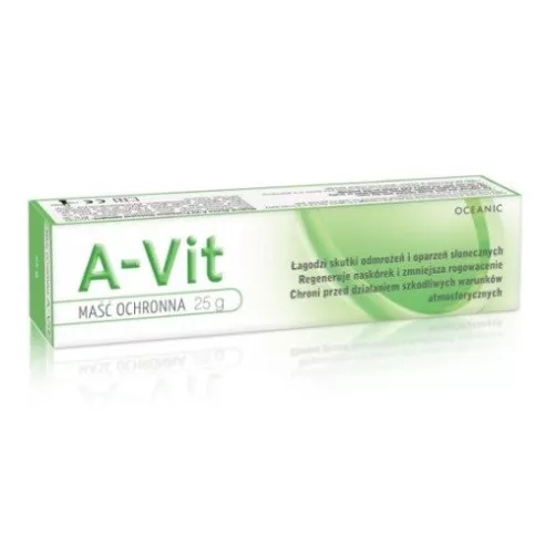 A-Vit, MAŚĆ ochronna z witaminą A, 25 g. Oceanic