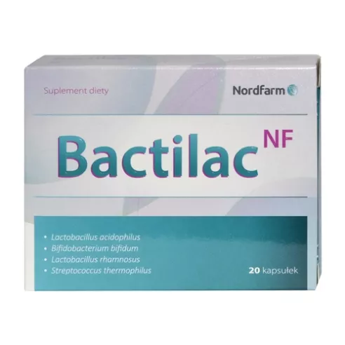 Bactilac NF, 20 kapsułek.