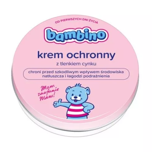 Bambino - KREM ochronny do twarzy i ciała od pierwszych dni życia, opakowanie 150 g.