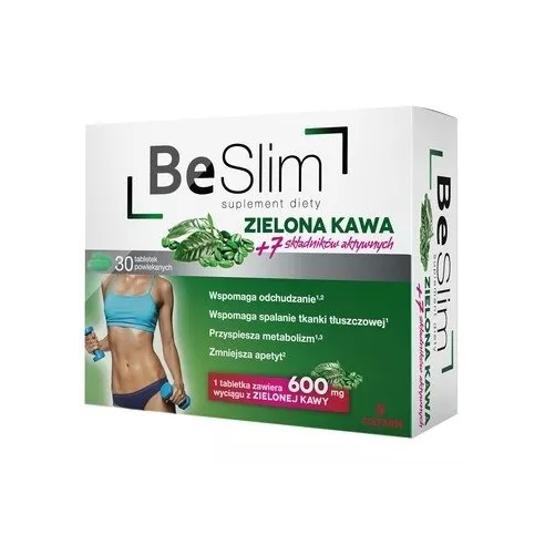 Be Slim - Zielona Kawa, 30 tabletek.