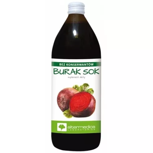 Burak, Sok z Buraka, 1000 ml. AlterMedica