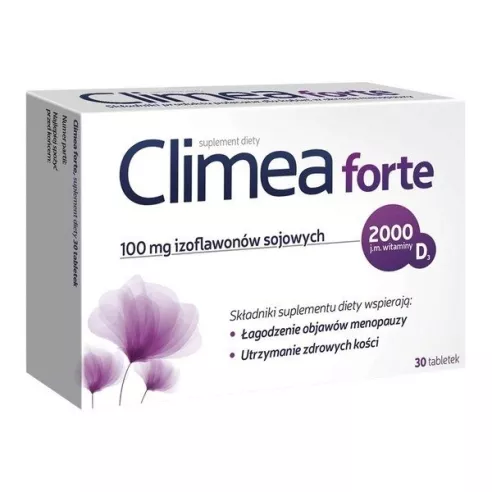 Climea Forte - Dla Kobiet w okresie menopauzy, 30 tabletek.