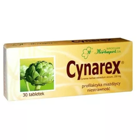 Cynarex, 30 tabletek.