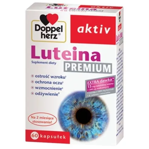 Doppelherz Aktiv - Luteina PREMIUM, 60 kapsułek.