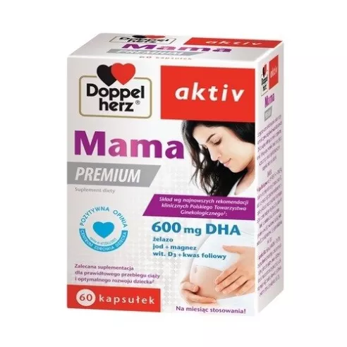 Doppelherz Aktiv - Mama PREMIUM, 60 kapsułek.