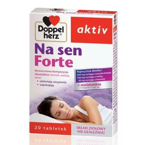 Doppelherz Aktiv - Na Sen Forte, 20 tabletek.