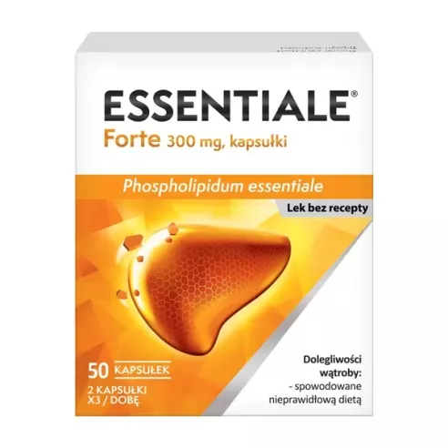 Essentiale Forte, 50 kapsułek.