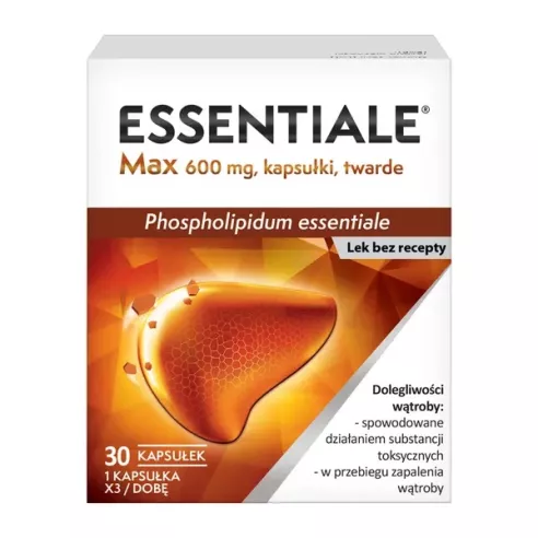 Essentiale Max, 30 kapsułek.