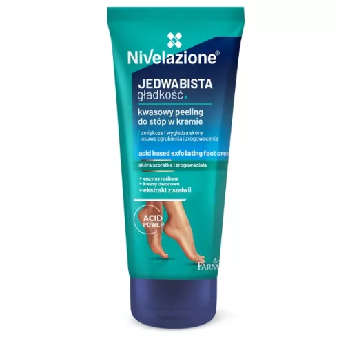 Nivelazione Kwasowy PEELING do stóp w kremie 75 ml. Farmona