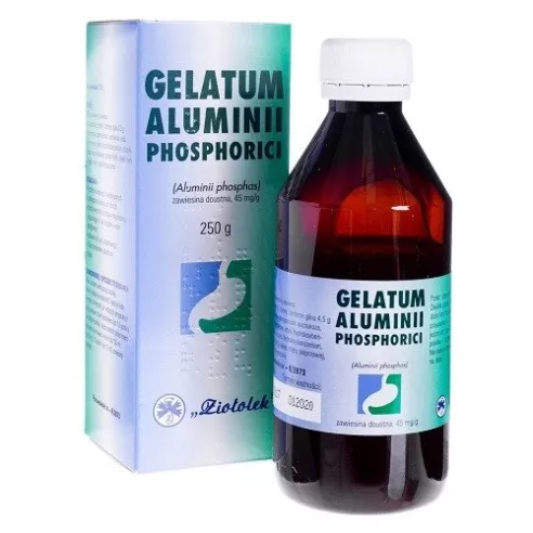 Gelatum Alumini Phosphorici - ZAWIESINA, 250 g. Ziołolek