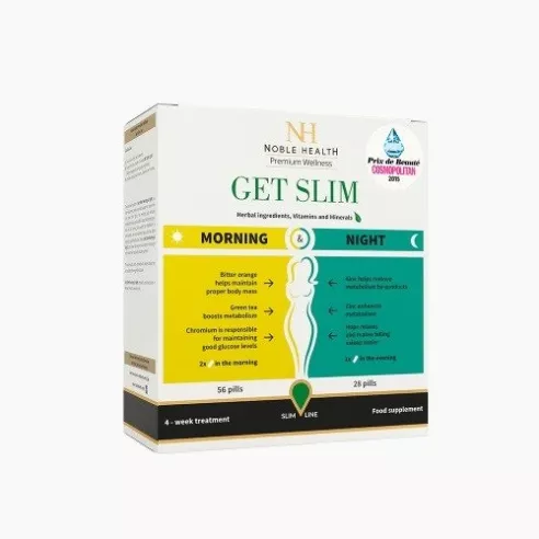 Get Slim - Moning & Night, 84 tabletki. NobleHealth.