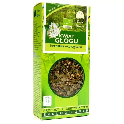 Głóg - kwiat głogu EKO, 50 g. Dary Natury