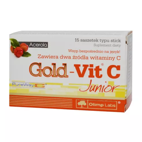 Gold-Vit C Junior, 15 saszetek. Olimp