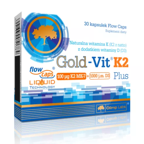 Gold-Vit K2 Plus - Witamina K, 30 kapsułek. Olimp