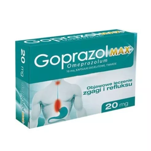 Goprazol Max, 14 kapsułek.