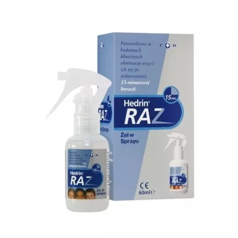 Hedrin Raz - SPRAY, 60 ml.