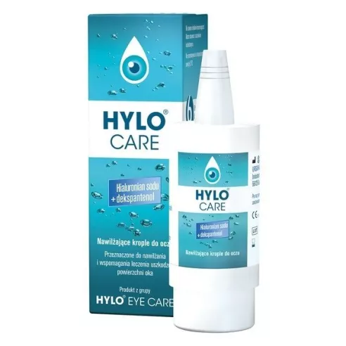 Hylo-Care - KROPLE nawilżające oczy, 10 ml.