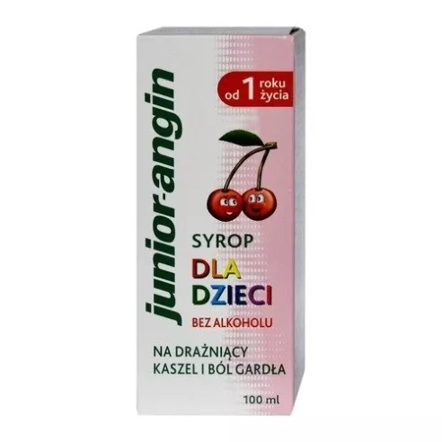 Junior-Angin - SYROP, 100 ml.