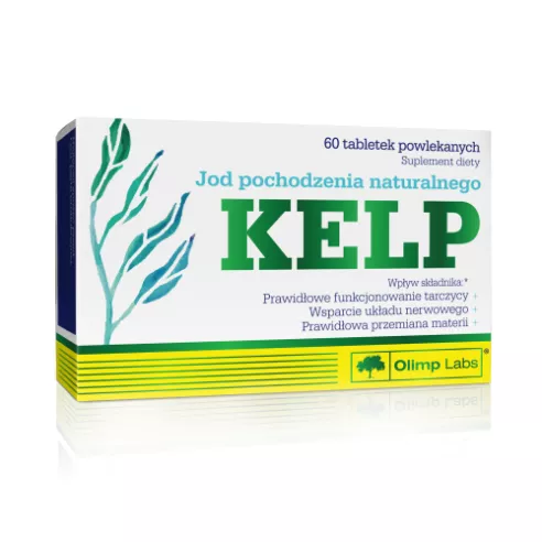 Kelp - JOD naturalnego pochodzenia, 60 tabletek. Olimp