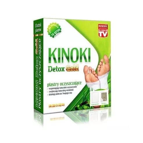 Kinoki Detox Gold, 10 sztuk.