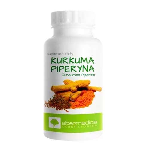 Kurkuma Piperyna, 60 kapsułek. AlterMedica