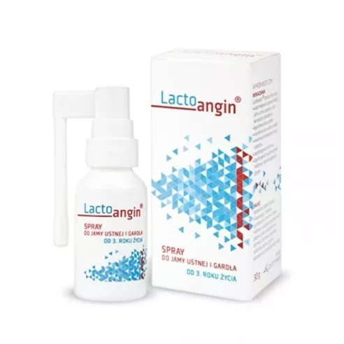 Lactoangin - SPRAY do jamy ustnej i gardła od 3 roku życia, 30 g.