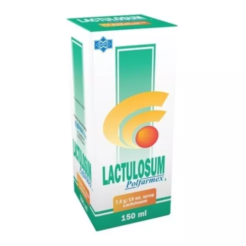 Lactulosum - SYROP, 150 ml. Polfarmex