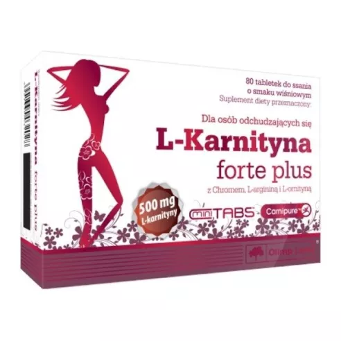 L-karnityna Forte plus, 80 tabletek do ssania (Olimp)