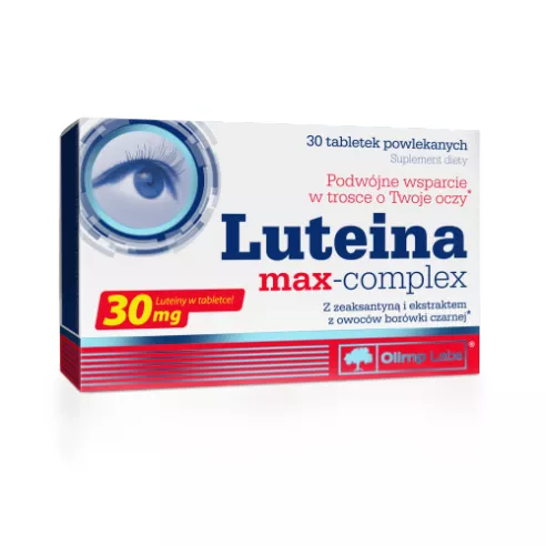 Luteina max-complex, 30 mg. 30 tabletek. Olimp