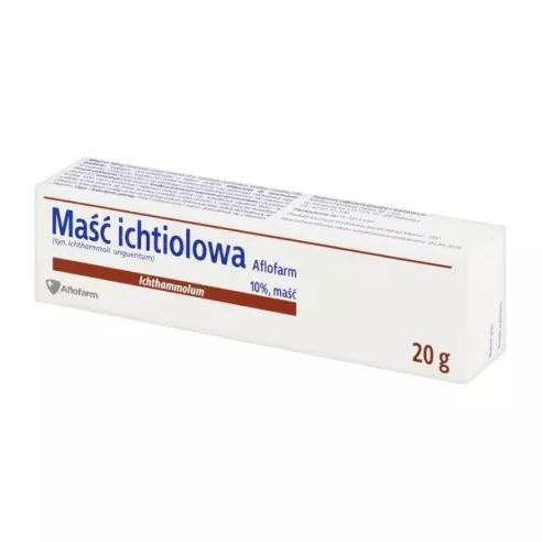 Maść ichtiolowa 10%, 20 g.(Aflofarm)