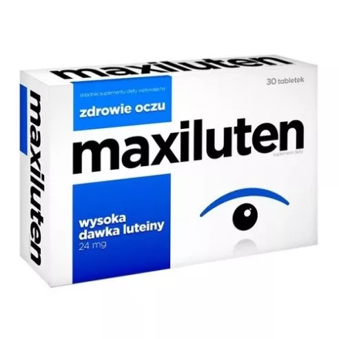 Maxiluten, 30 tabletek.