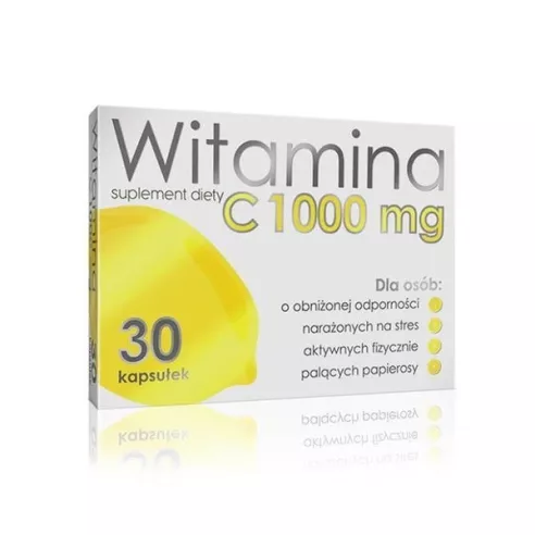 Witamina C 1000 mg, 30 kapsulek. ALGpharma