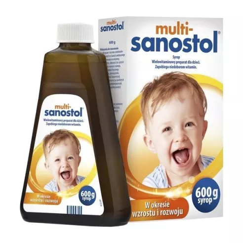 Multi-sanostol - SYROP/PŁYN, 600 g.