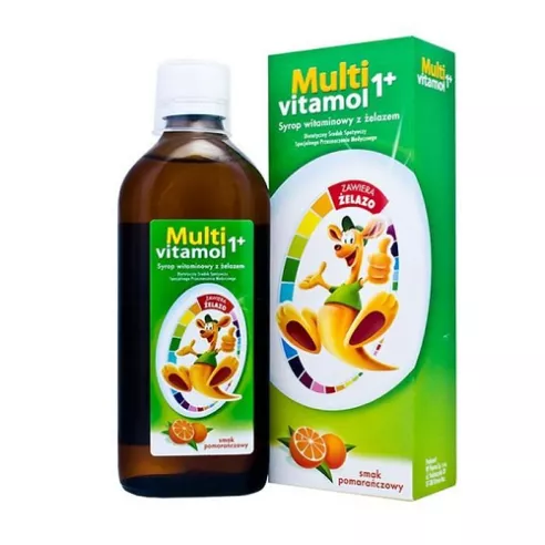 Multivitamol 1+ SYROP, 500 ml.