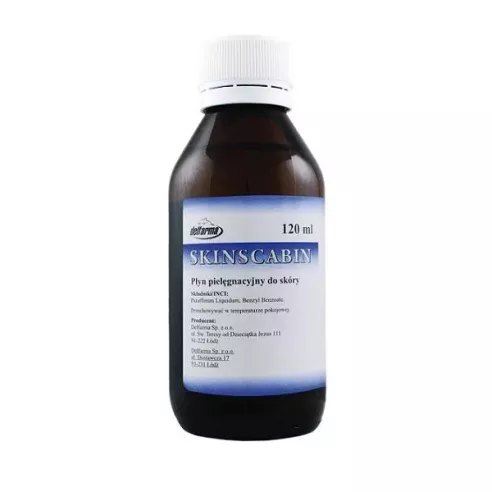 SkinScabin/Novoscabin PŁYN, 120 ml. Delfarma