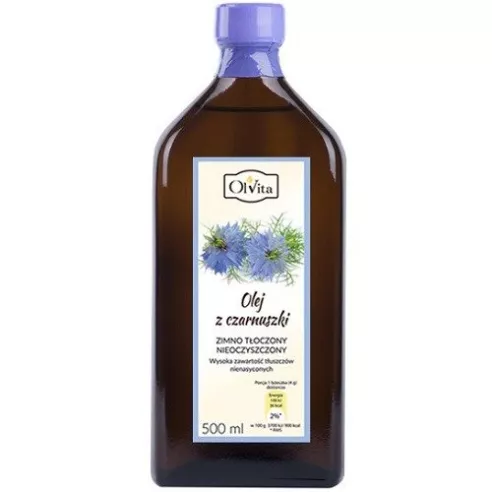 Olej z czarnuszki - 500 ml. Olvita