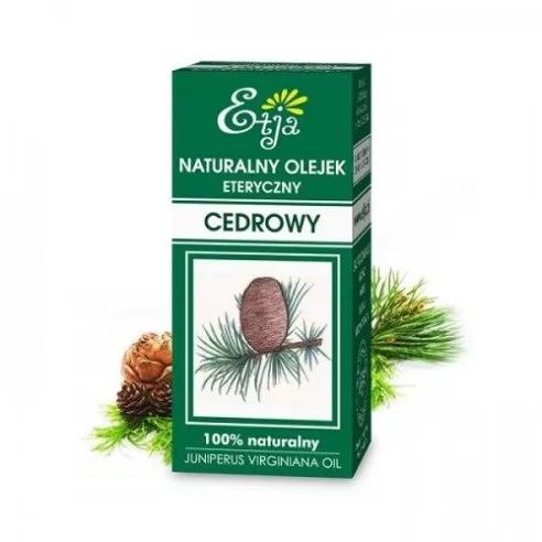 Olejek CEDROWY, 10 ml. Etja