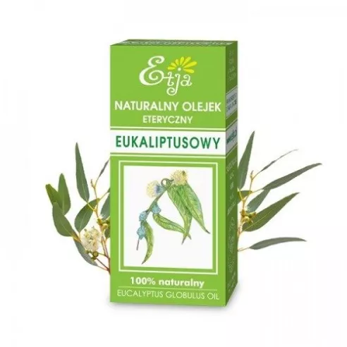 Olejek EUKALIPTUSOWY, 10 ml. Etja