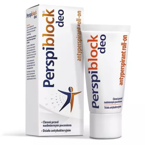 Perspiblock Deo - antyperspirant roll-on, 50 ml.