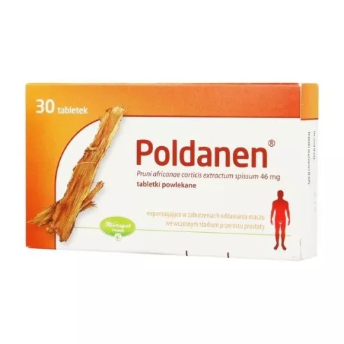 Poldanen 46 mg. 30 tabletek.