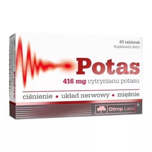 Potas, 60 tabletek.(Olimp)