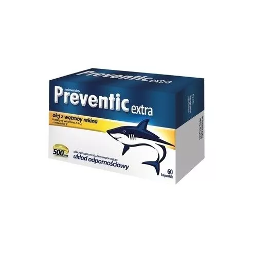 Preventic Extra 500 mg. 60 kapsułek.