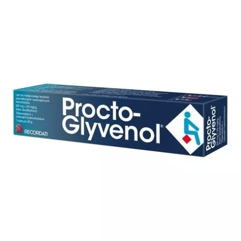 Procto-Glyvenol - Krem przeciw hemoroidom, 30 g.