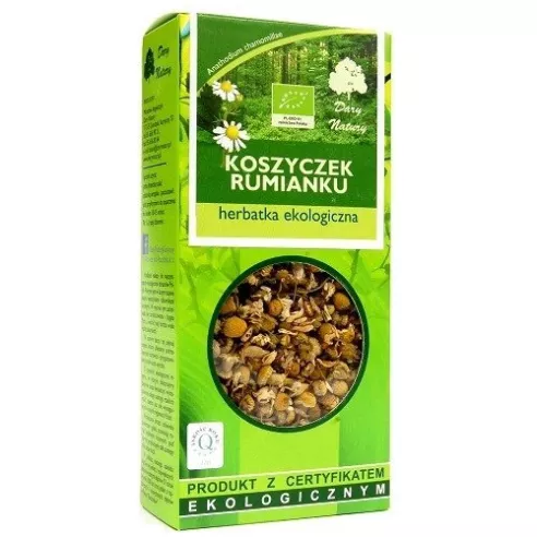 Rumianek - koszyczek rumianku EKO, 100 g. Dary Natury