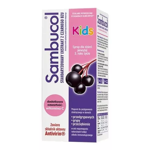 Sambucol Kids - SYROP, 120 ml.