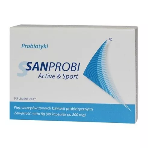 Sanprobi Active&Sport, 40 kapsułek.