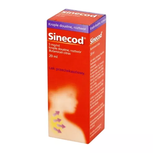 Sinecod - KROPLE, 20 ml.