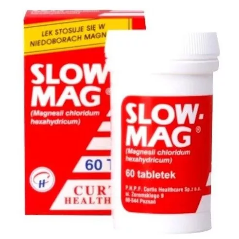 SLOW-MAG, 60 tabletek.